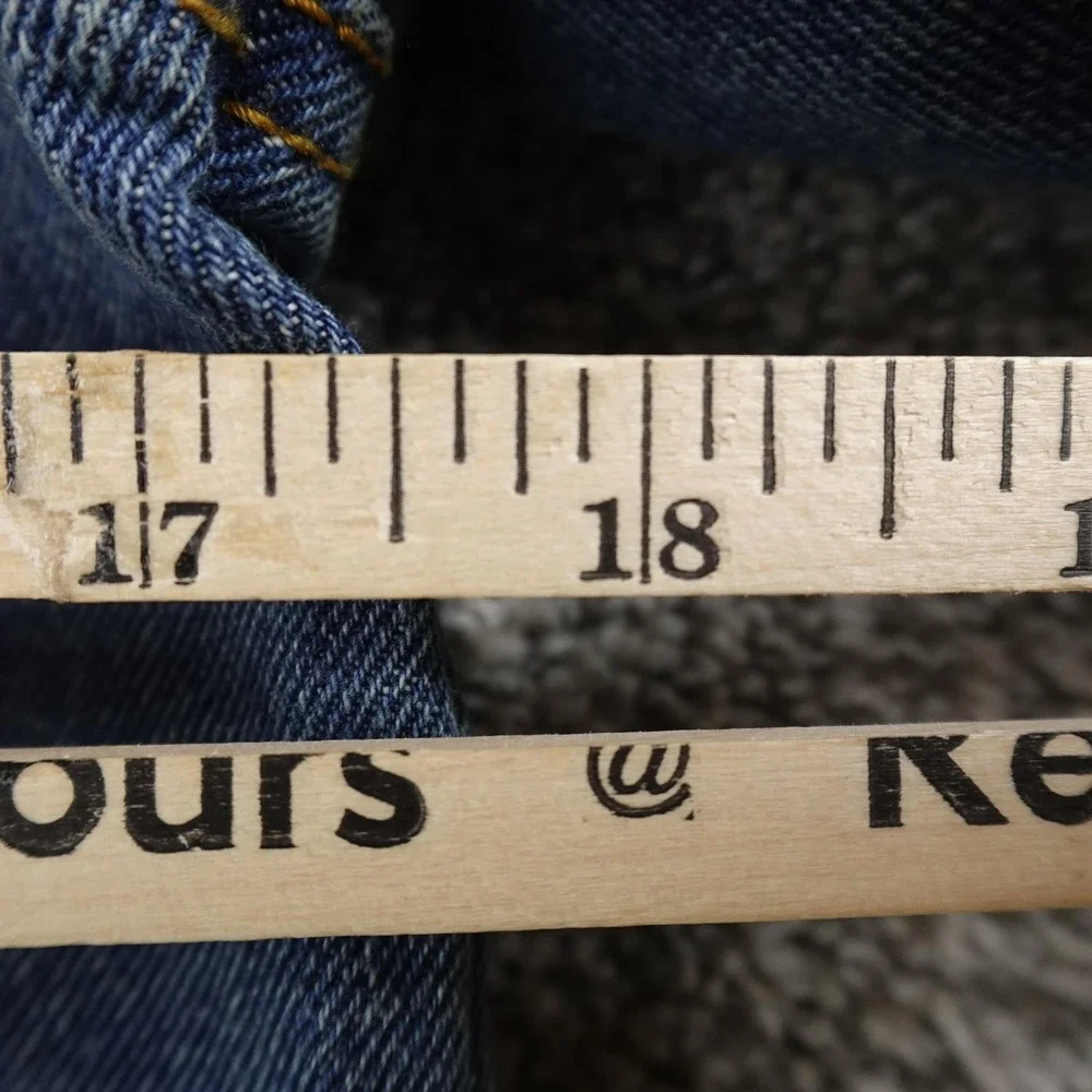 NEW Levi's Jacket Kids‎ L Blue Denim Jean Trucker Western Cowboy Coat Youth Boys